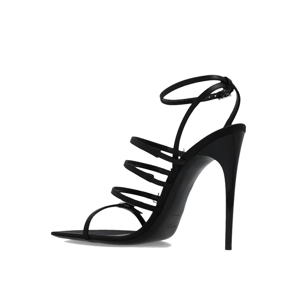 Saint Laurent Jerry Satin-Sandalen