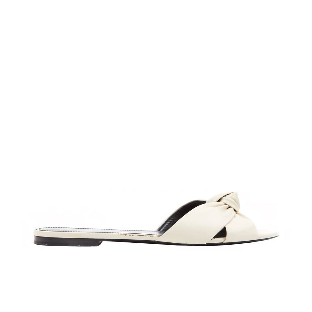 Saint Laurent Lederpantoletten
