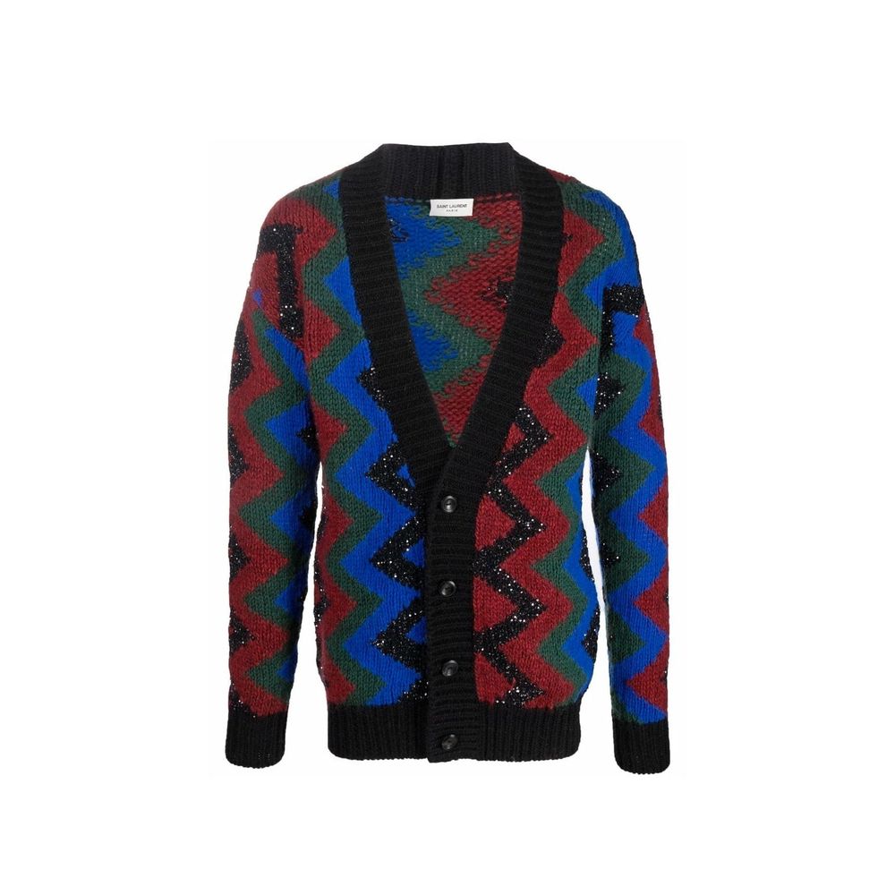 Saint Laurent Pailletten-Cardigan