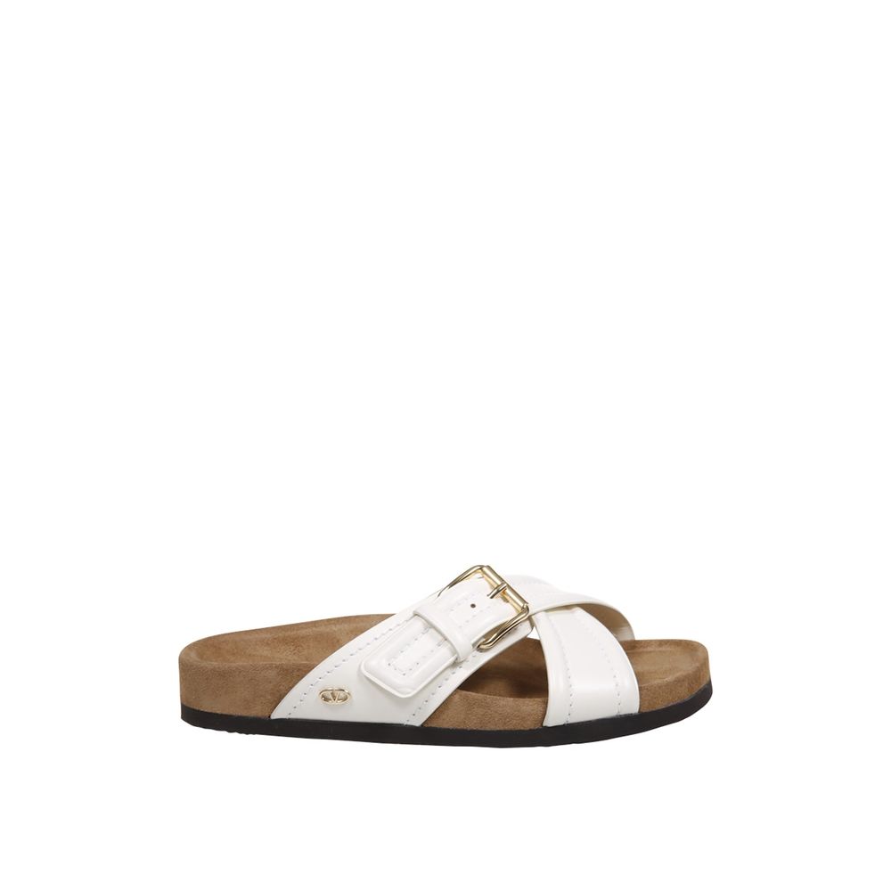 Valentino Garavani Flache Sandalen aus Leder