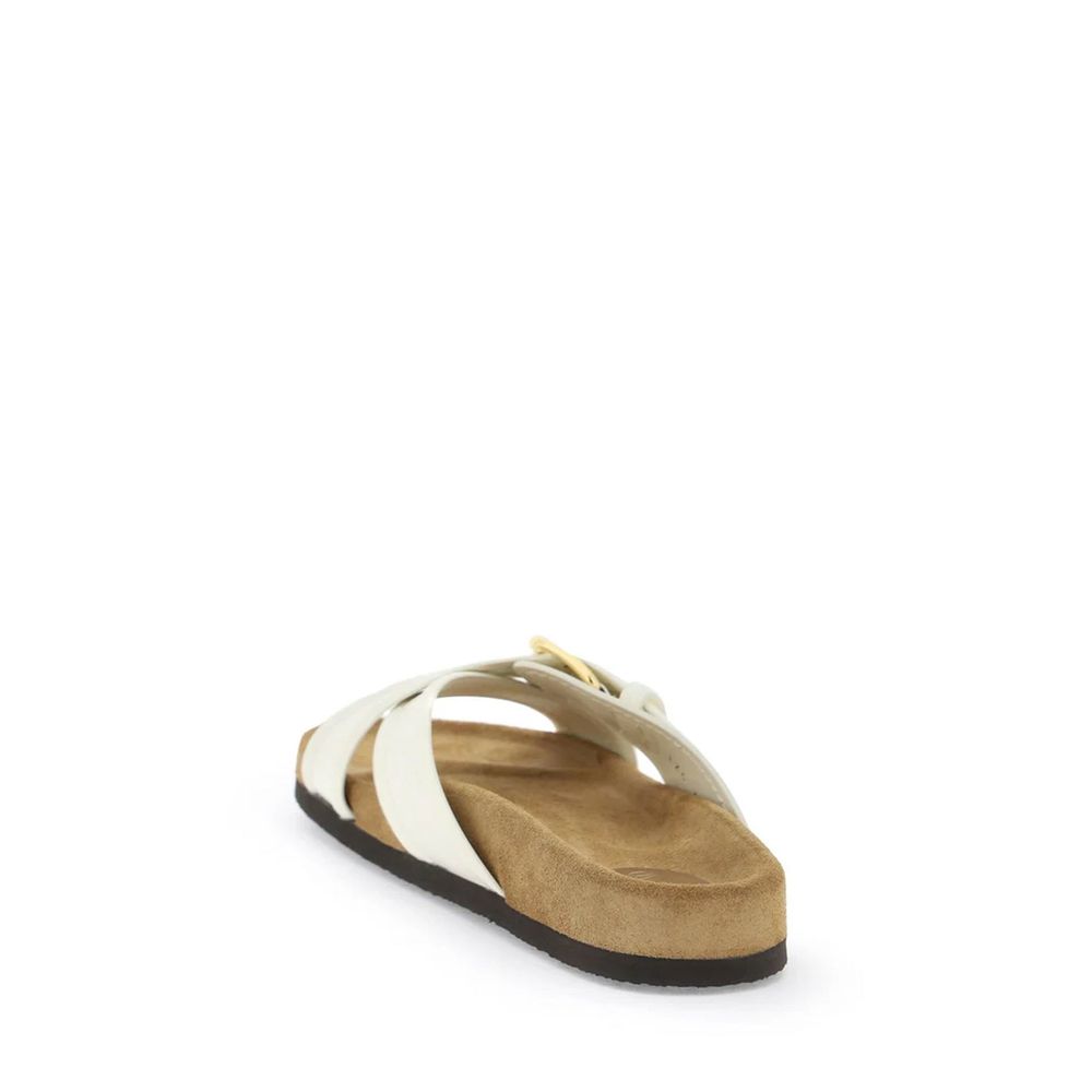 Valentino Garavani Flache Sandalen aus Leder