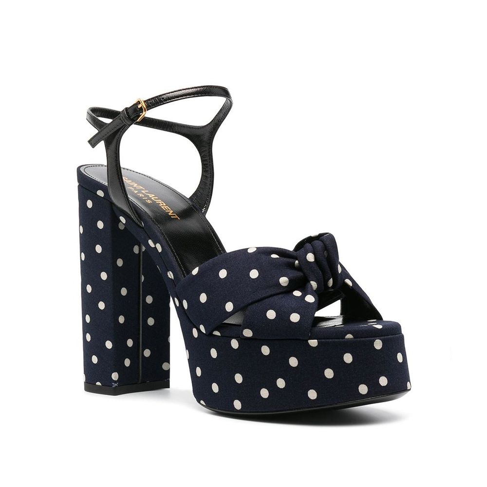 Saint Laurent Bianca Sandalen mit Punkten