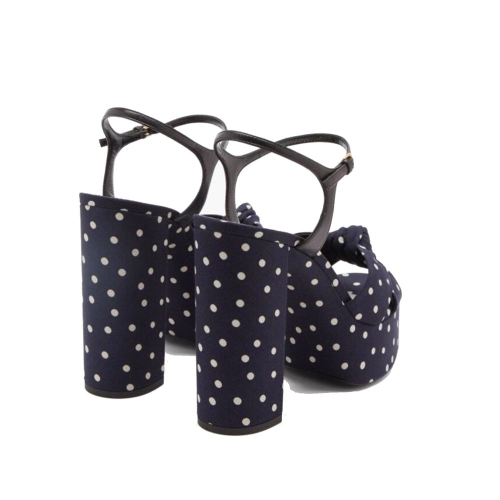 Saint Laurent Bianca Sandalen mit Punkten