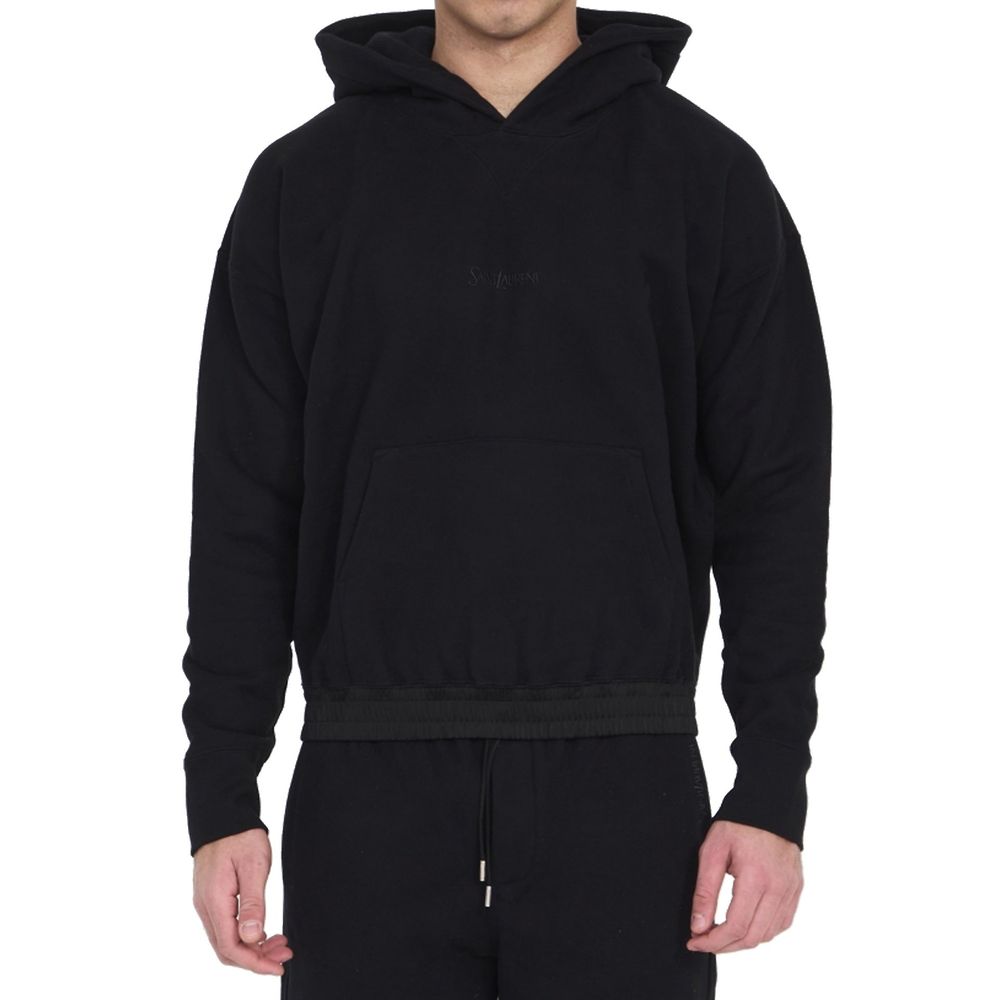 Saint Laurent Kapuzensweatshirt aus Baumwolle