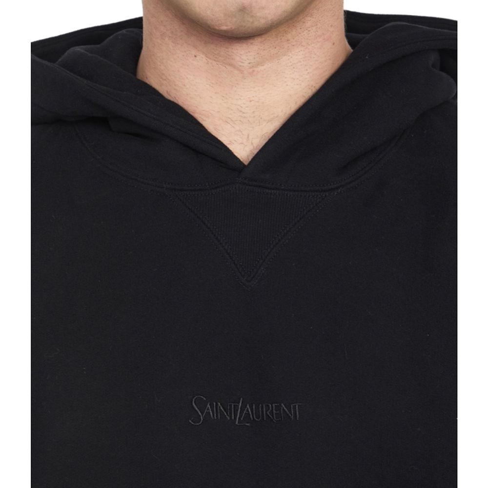 Saint Laurent Kapuzensweatshirt aus Baumwolle