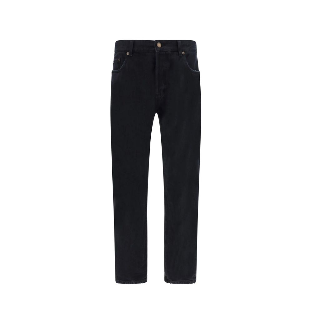 Saint Laurent – Lockere, gerade geschnittene Jeans