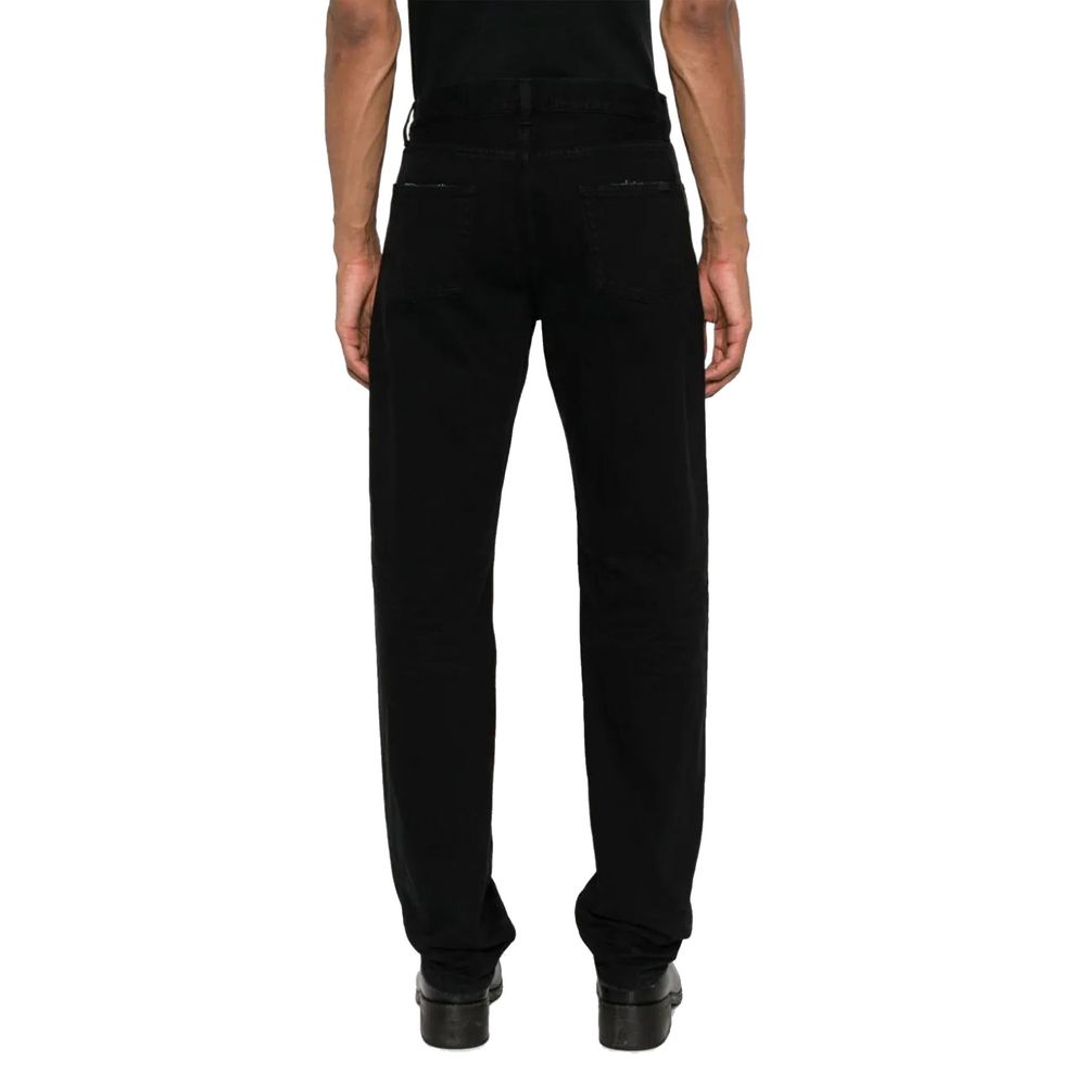 Saint Laurent – Lockere, gerade geschnittene Jeans