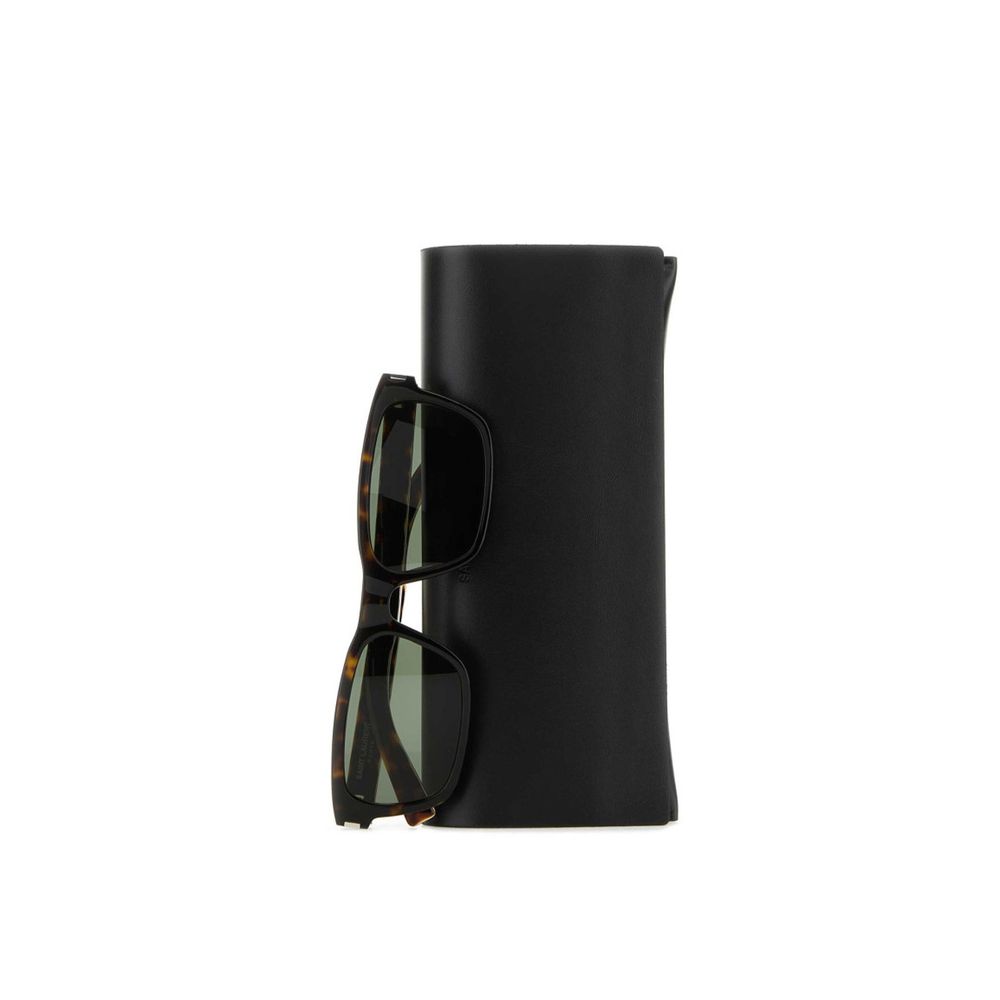 Saint Laurent – Sonnenbrille mit quadratischem Logo