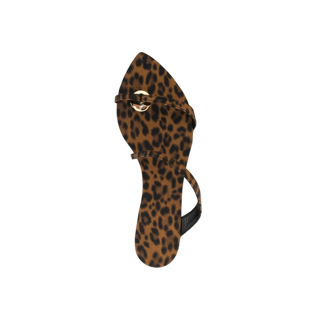 Saint Laurent Tanger Flache Sandalen