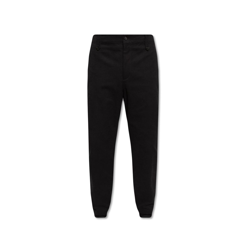 Pantalon à plis sur le devant Alexander McQueen