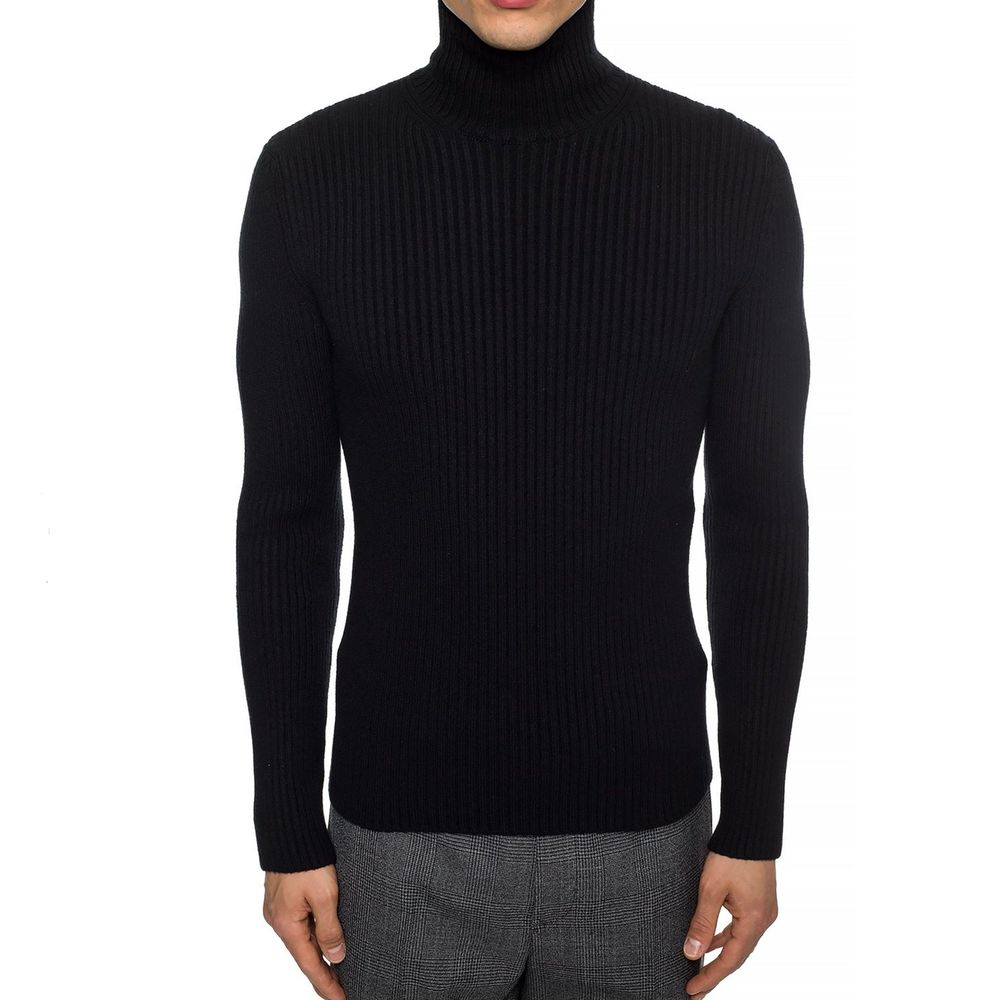 Balenciaga Rollkragenpullover aus Rippstrick aus Kaschmirmischung