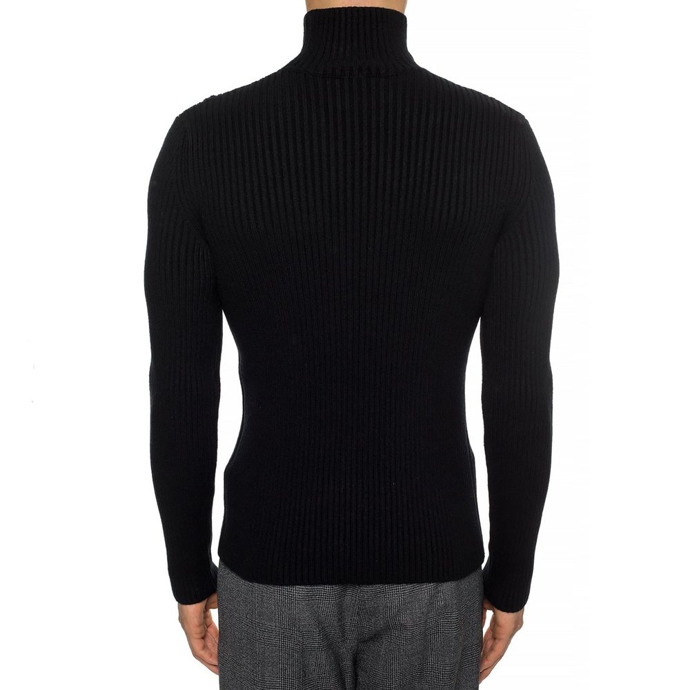 Balenciaga Rollkragenpullover aus Rippstrick aus Kaschmirmischung