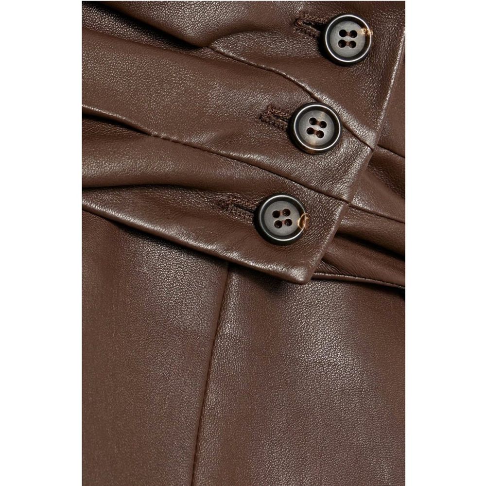 Jupe en cuir Brunello Cucinelli