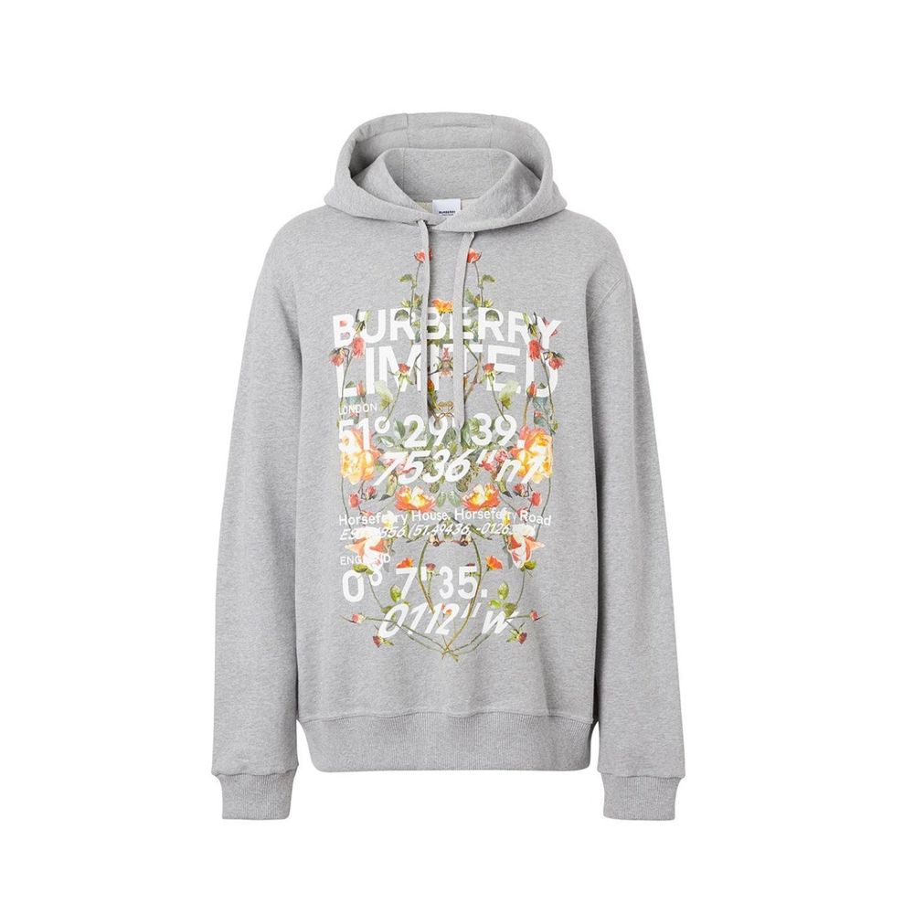 Baumwollpullover mit Burberry-Logo