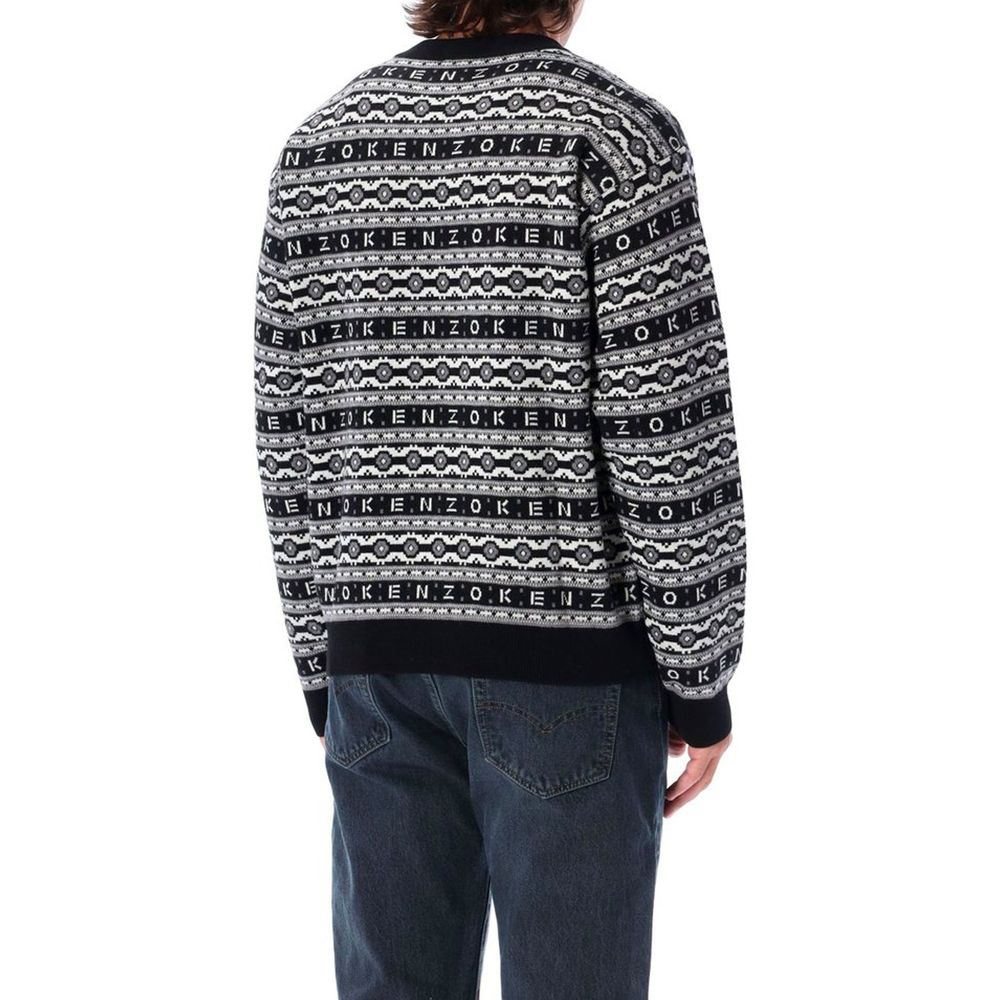 Kenzo gestreifter Wollpullover