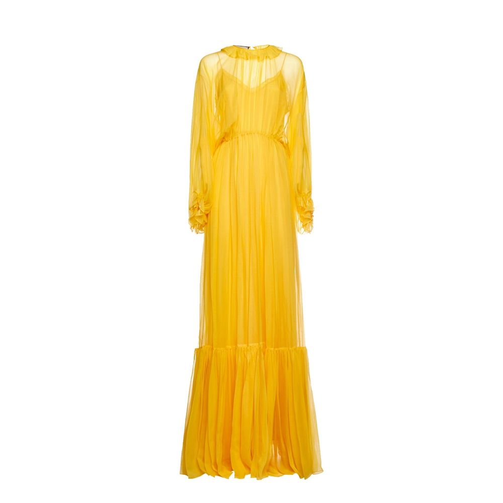 Langes Seidenkleid von Gucci