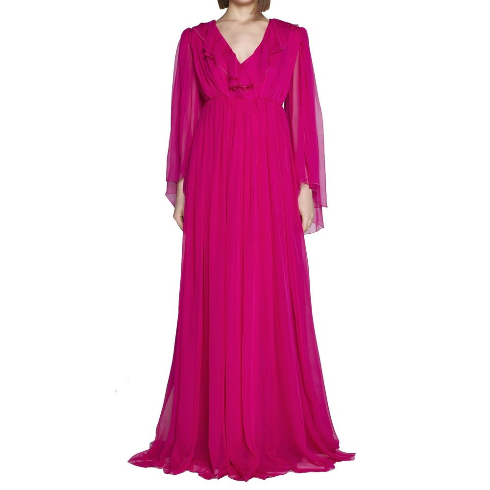 Gucci Seiden-Midikleid