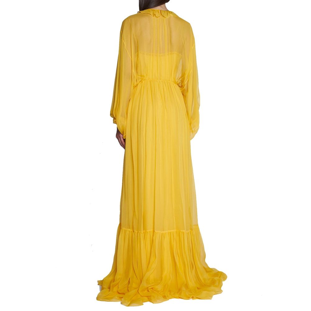 Langes Seidenkleid von Gucci