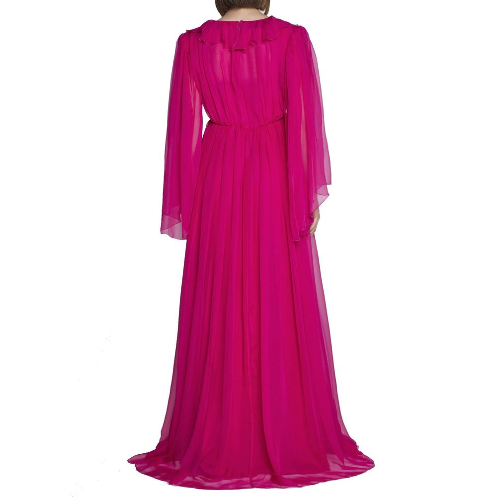 Gucci Seiden-Midikleid