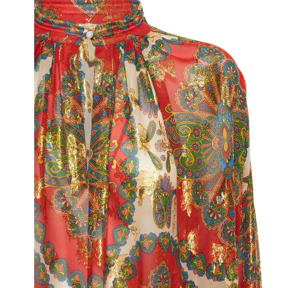 Chemise imprimée en soie Etro