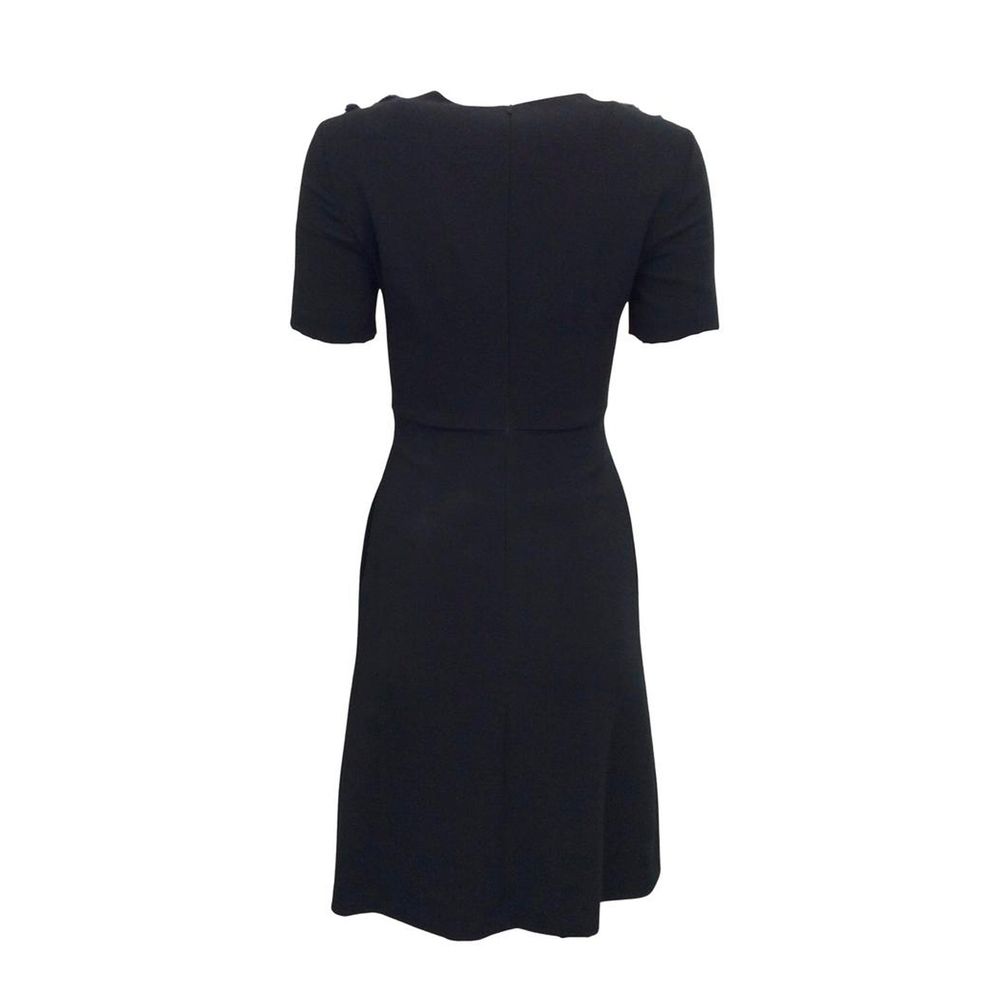 Fendi – Gestricktes Kleid mit Nerzkragen
