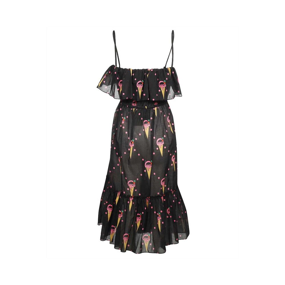 Kleid mit Eiscreme-Print von Gucci