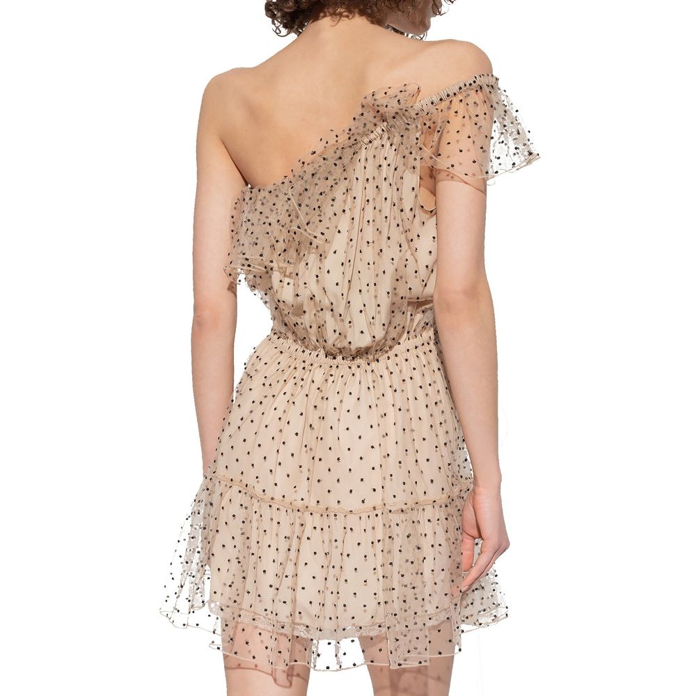 Gucci One-Shoulder-Tüllkleid