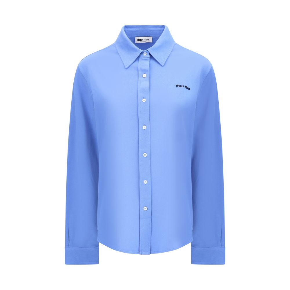 Miu Miu Langarm-Poloshirt