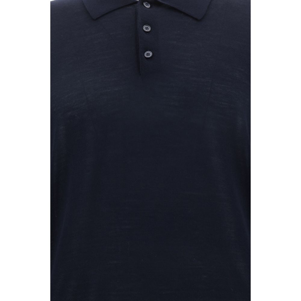 Golden Goose Poloshirt aus Schurwolle