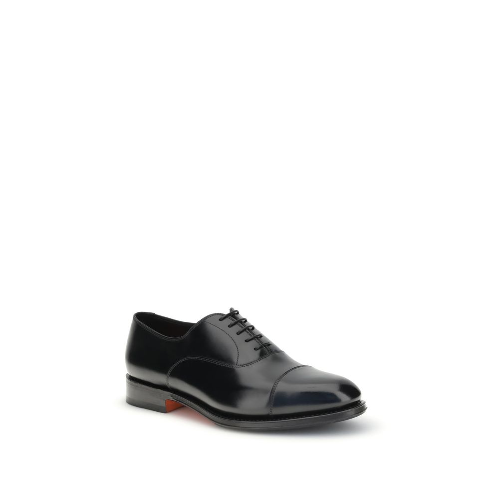 Santoni Lederschnürschuhe