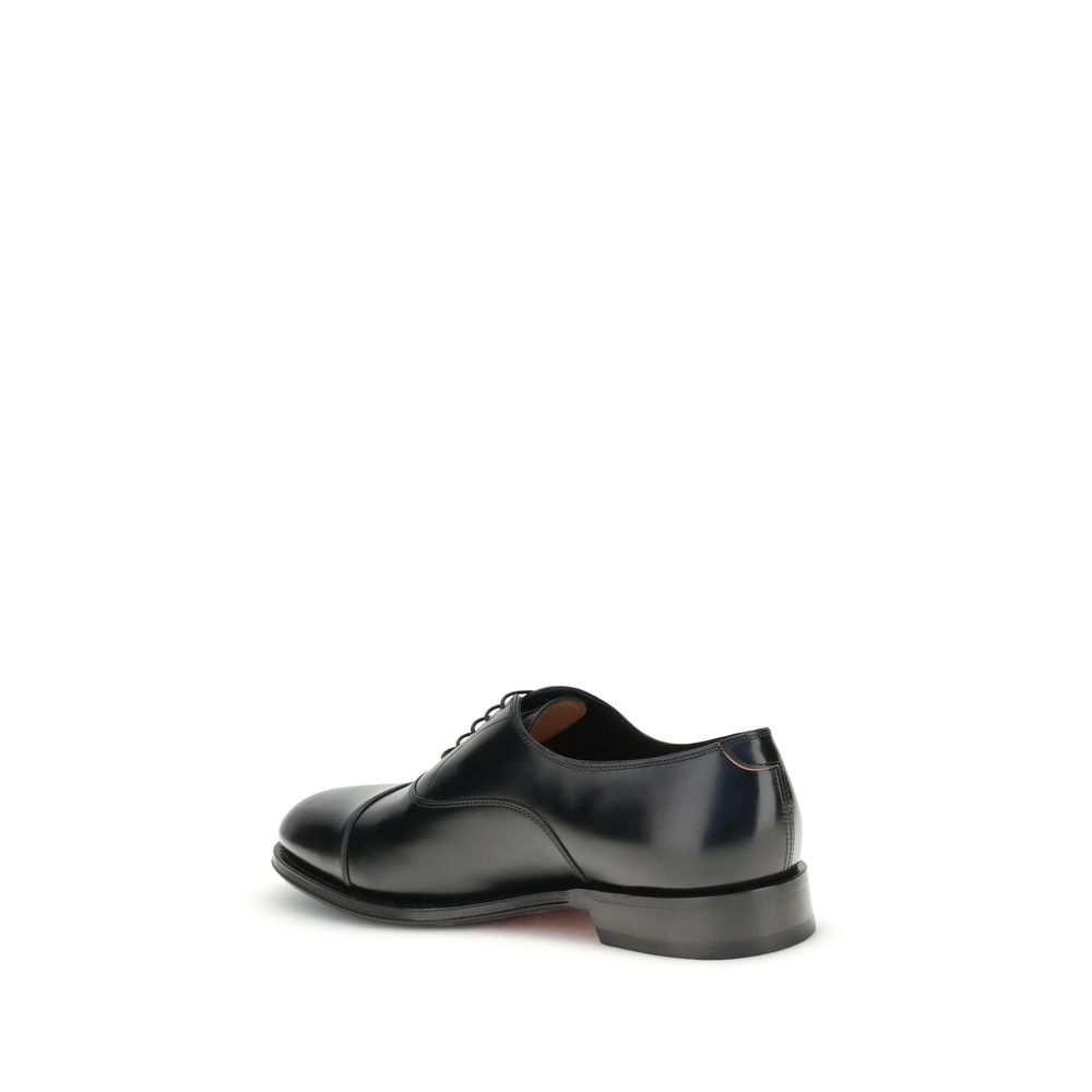 Santoni Lederschnürschuhe
