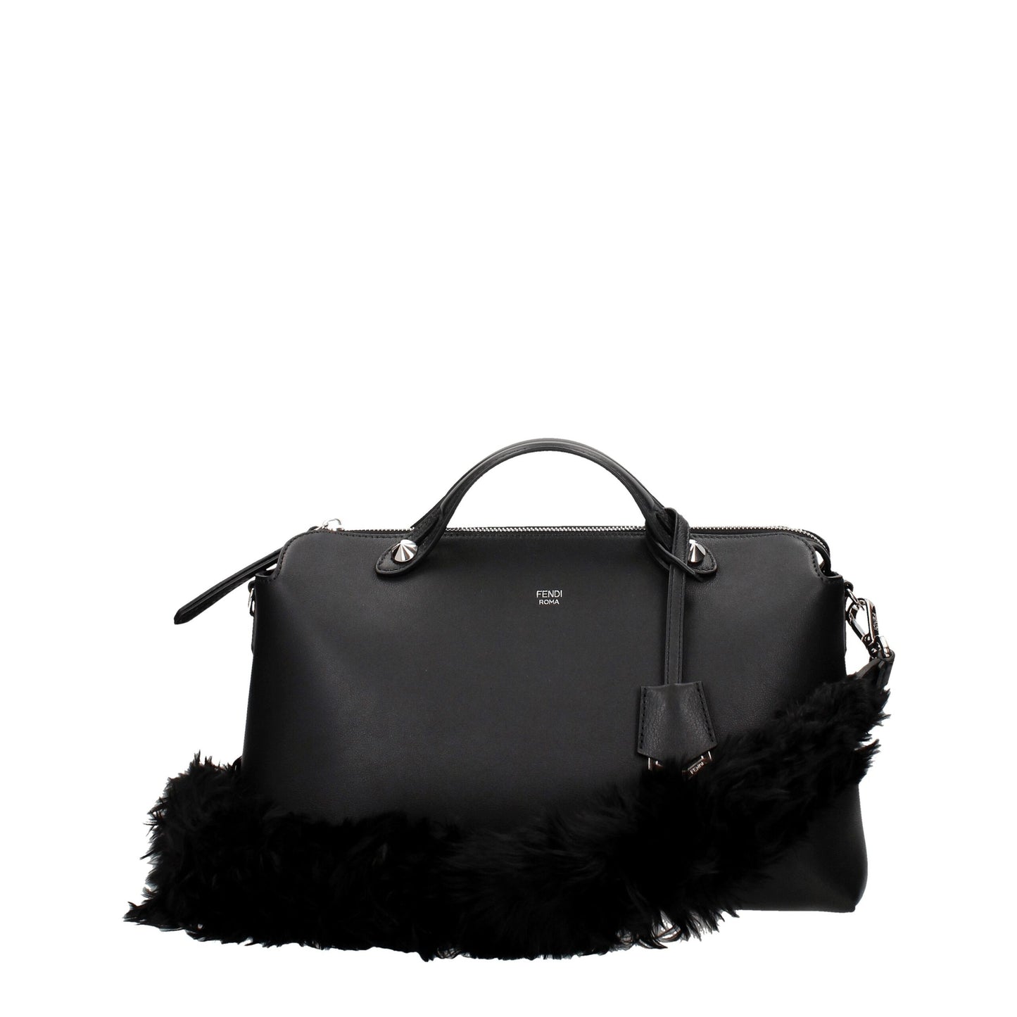 Fendi Schwarze Leder-Umhängetaschen