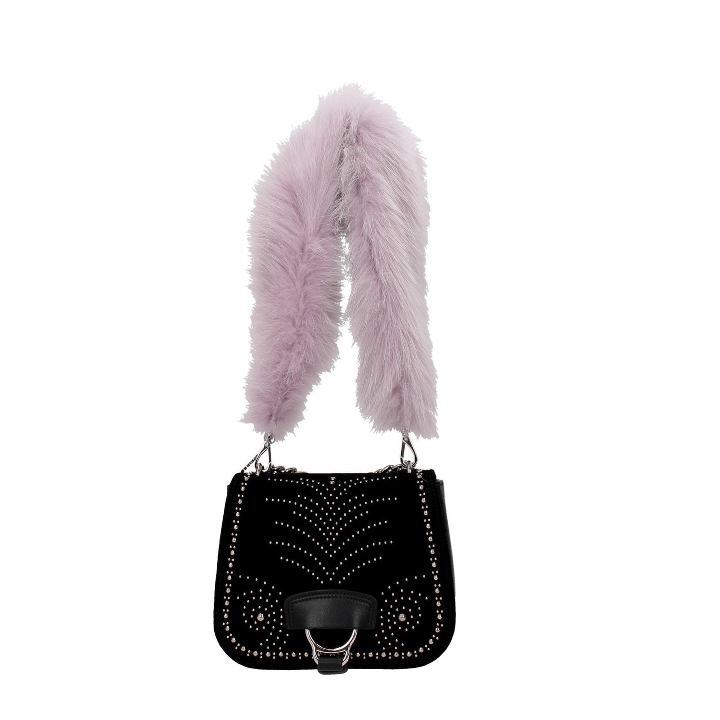 Miu Miu Lila Pelz Schultertaschen