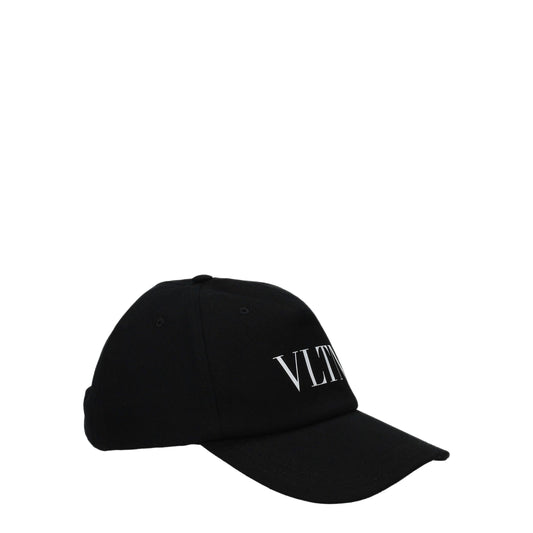 Bonnet en coton noir (casquette de baseball)
