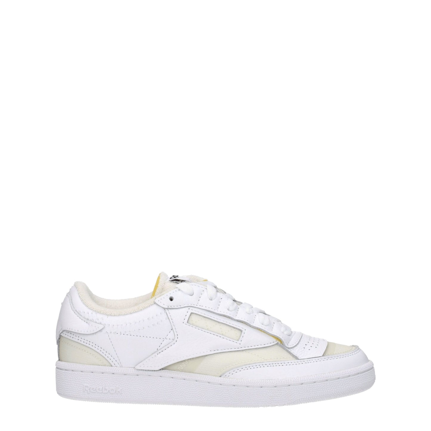 Maison Margiela – Niedrige Sneakers aus weißem Stoff