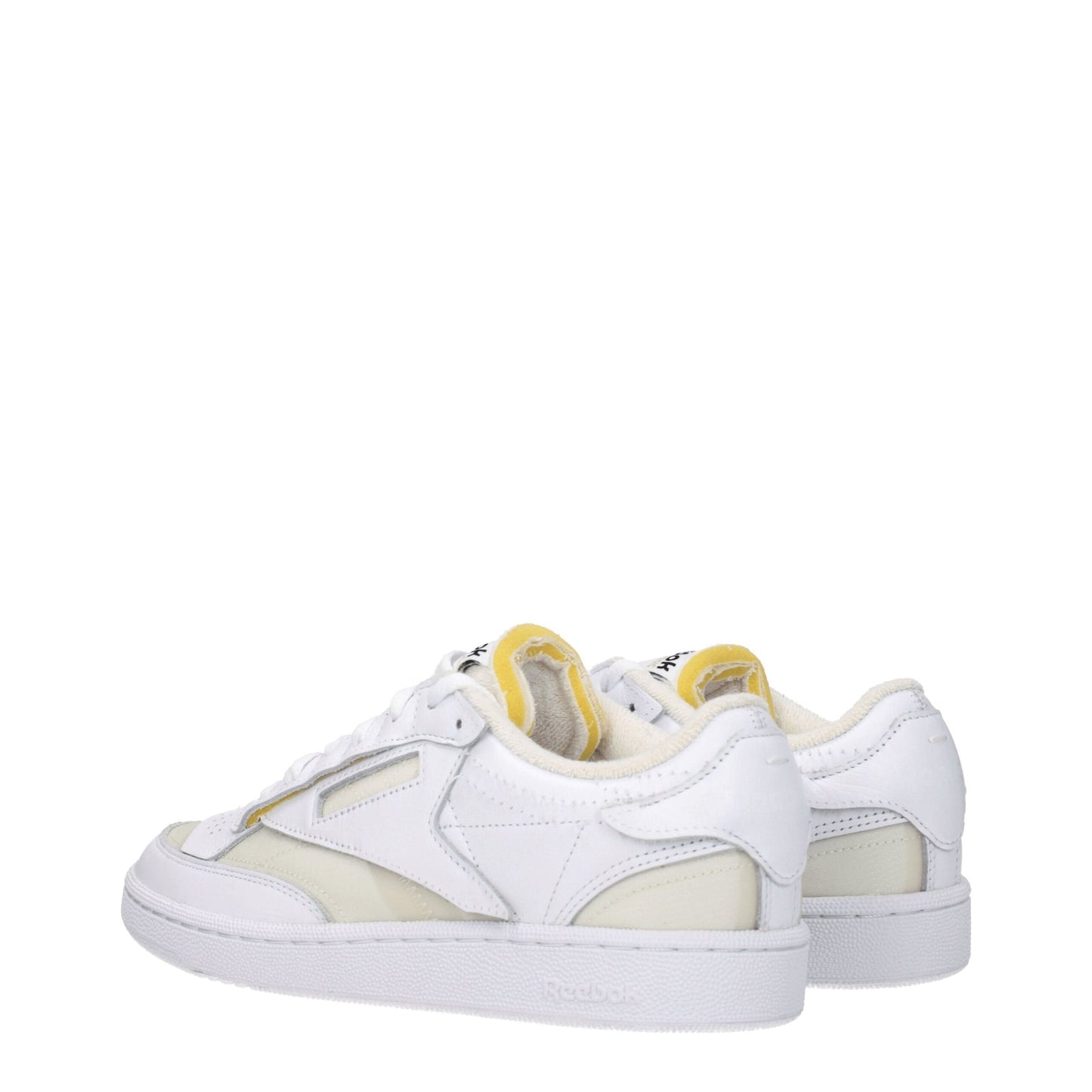 Maison Margiela – Niedrige Sneakers aus weißem Stoff