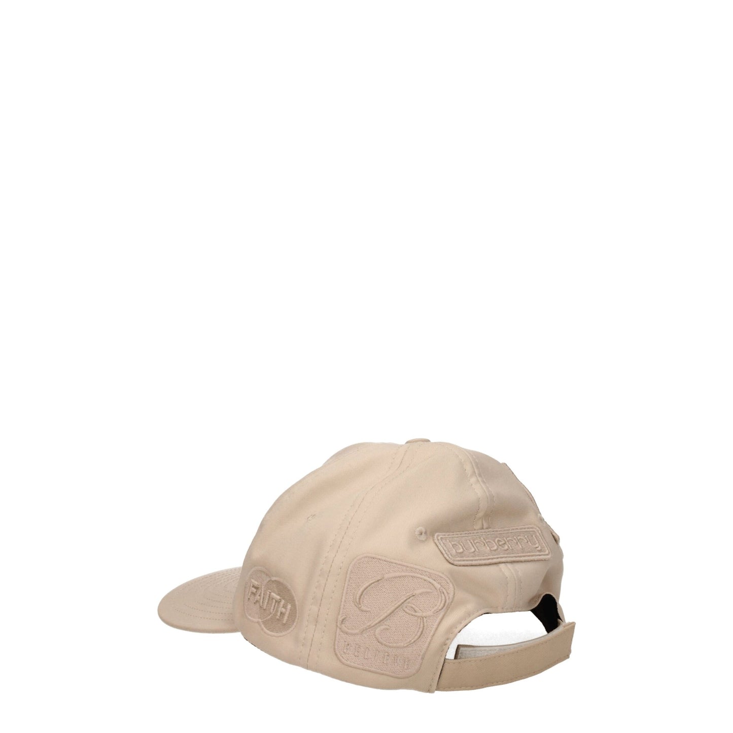 Casquettes Burberry en coton beige (casquette de baseball)