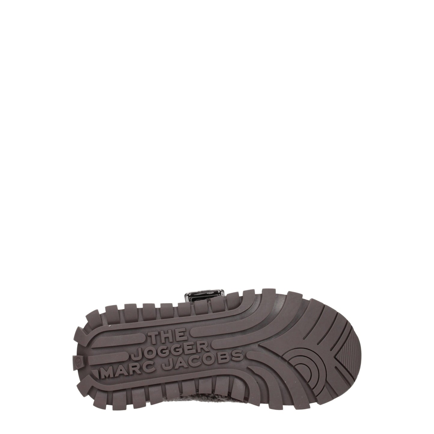 Marc Jacobs – Graue, klobige Sneakers aus Pelz