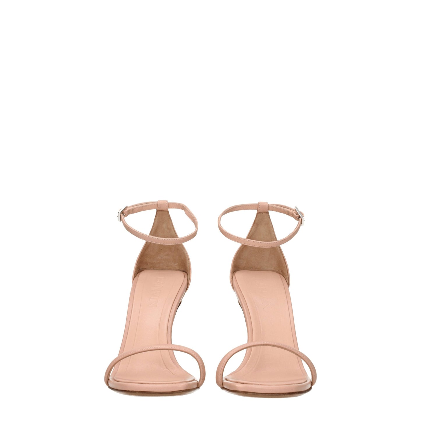 Lanvin Sandalen aus rosa Leder mit Stilettoabsatz