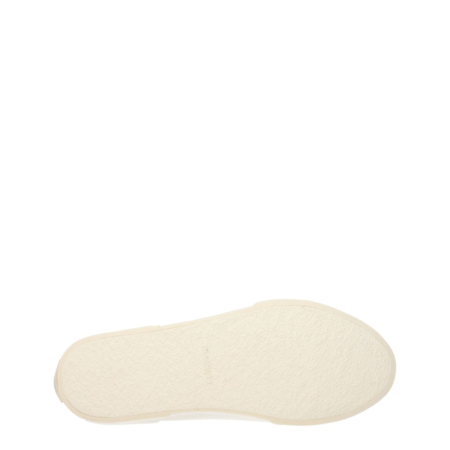 Baskets montantes en tissu beige Jil Sander