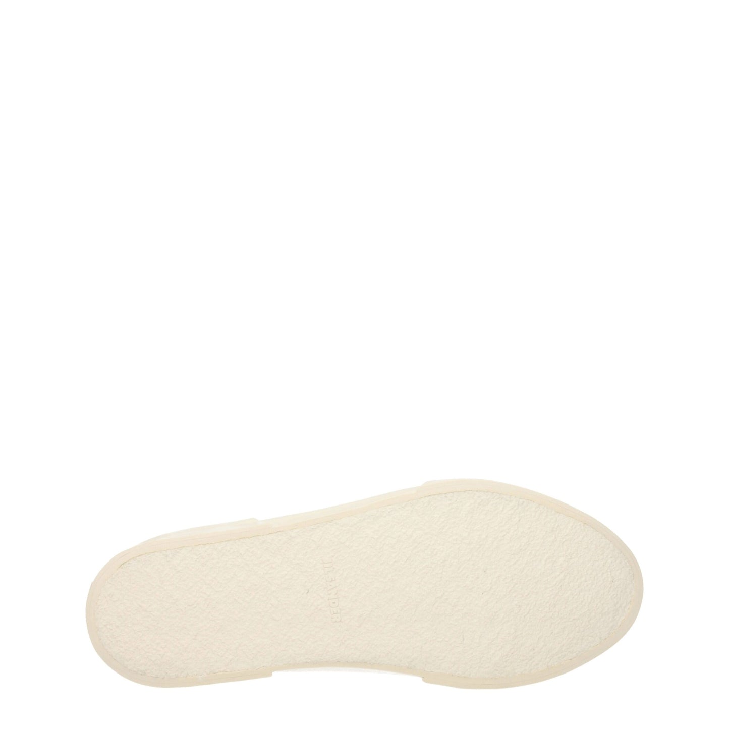 Baskets basses Jil Sander en tissu beige