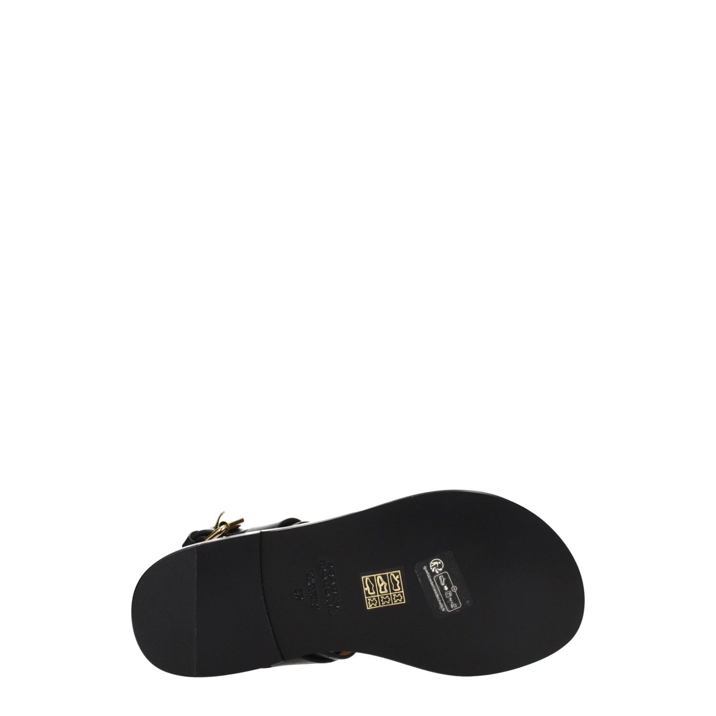 Isabel Marant – Flip-Flop-Sandalen aus schwarzem Leder