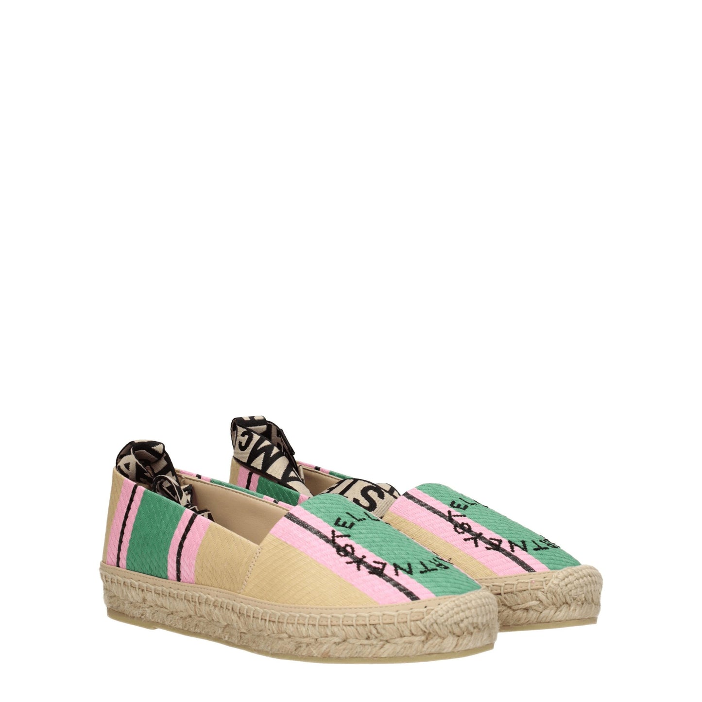 Espadrilles en tissu multicolore Stella McCartney