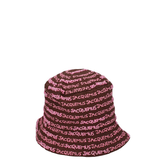Chapeaux de pêche en coton marron
