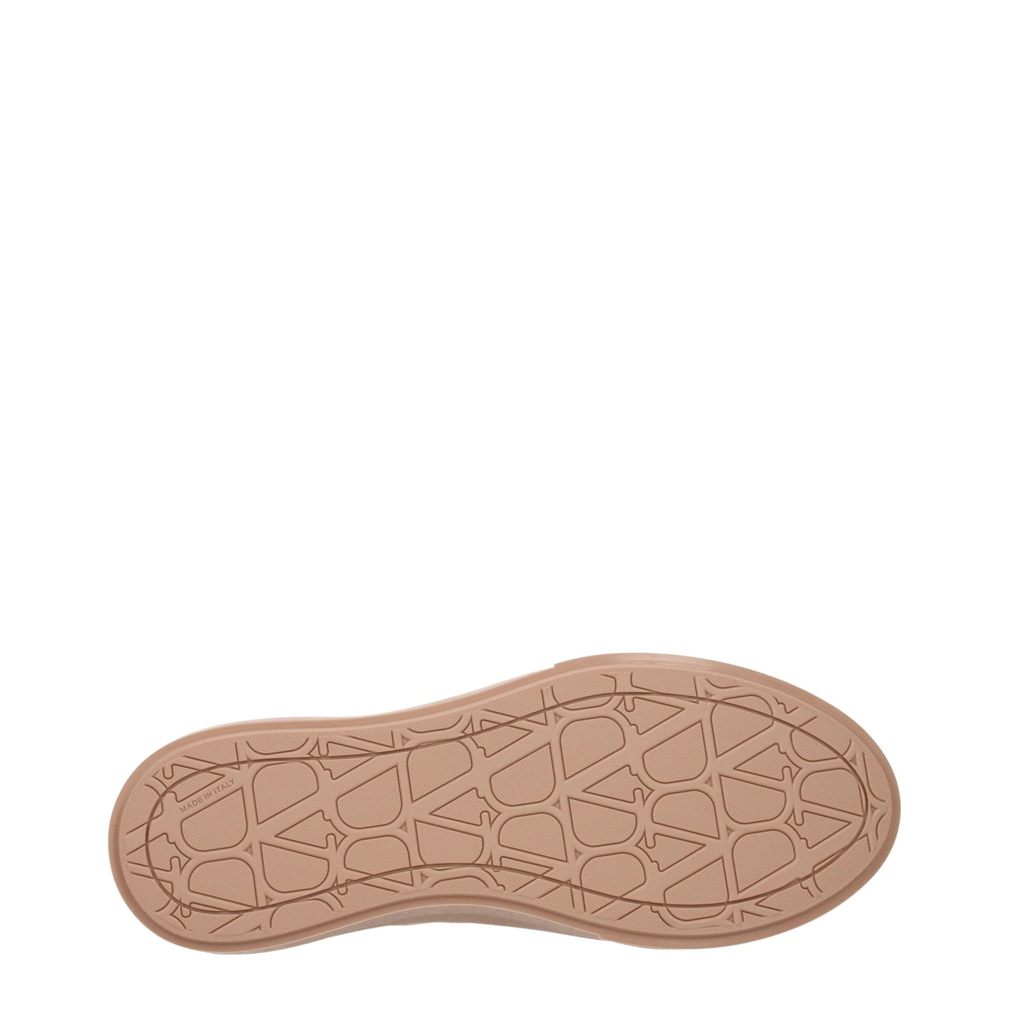Valentino Garavani – Hohe Sneakers aus rosa Stoff
