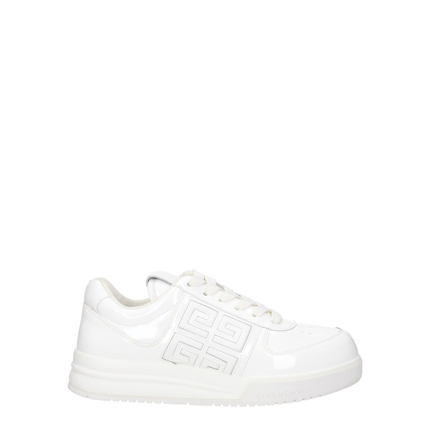 Givenchy Weiße niedrige Lederschuhe