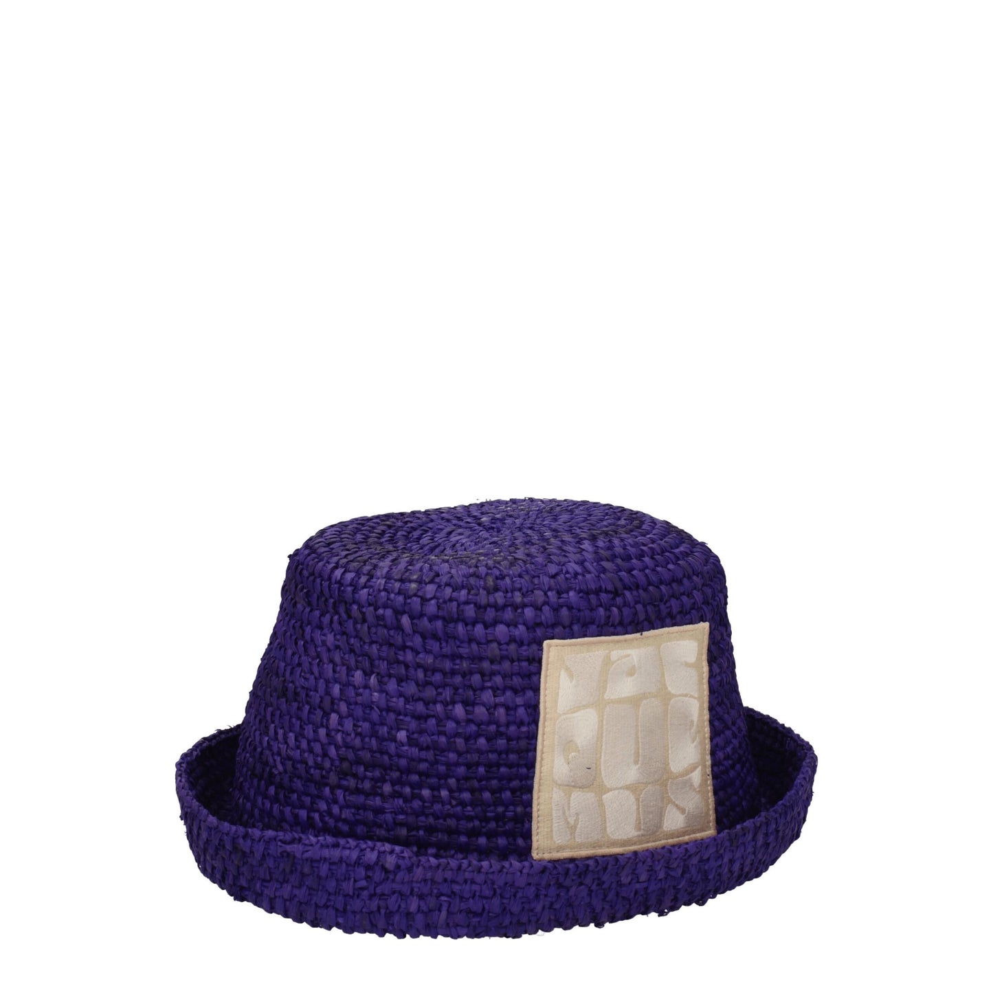 Chapeaux en Raffia Violette