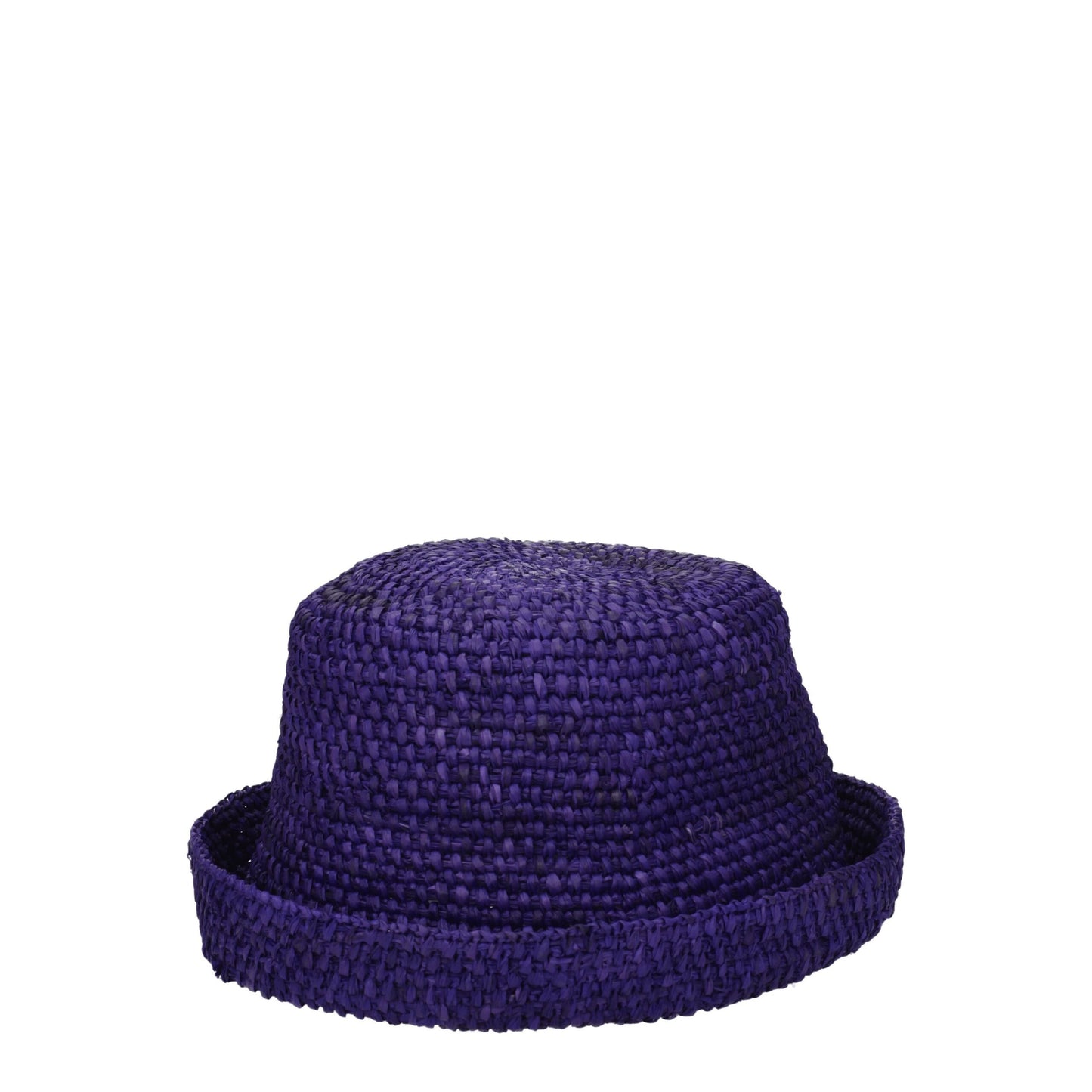 Chapeaux en Raffia Violette