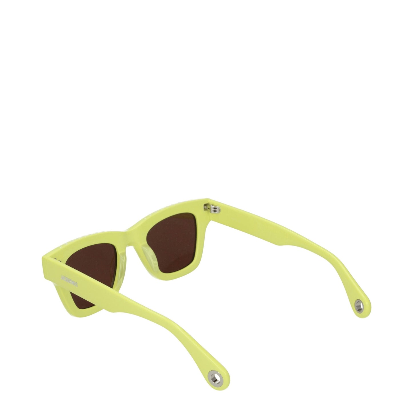 Jacquemus – Gelbe Acetat-Sonnenbrille