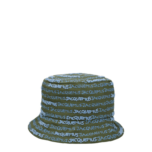 Chapeaux de pêche en coton vert